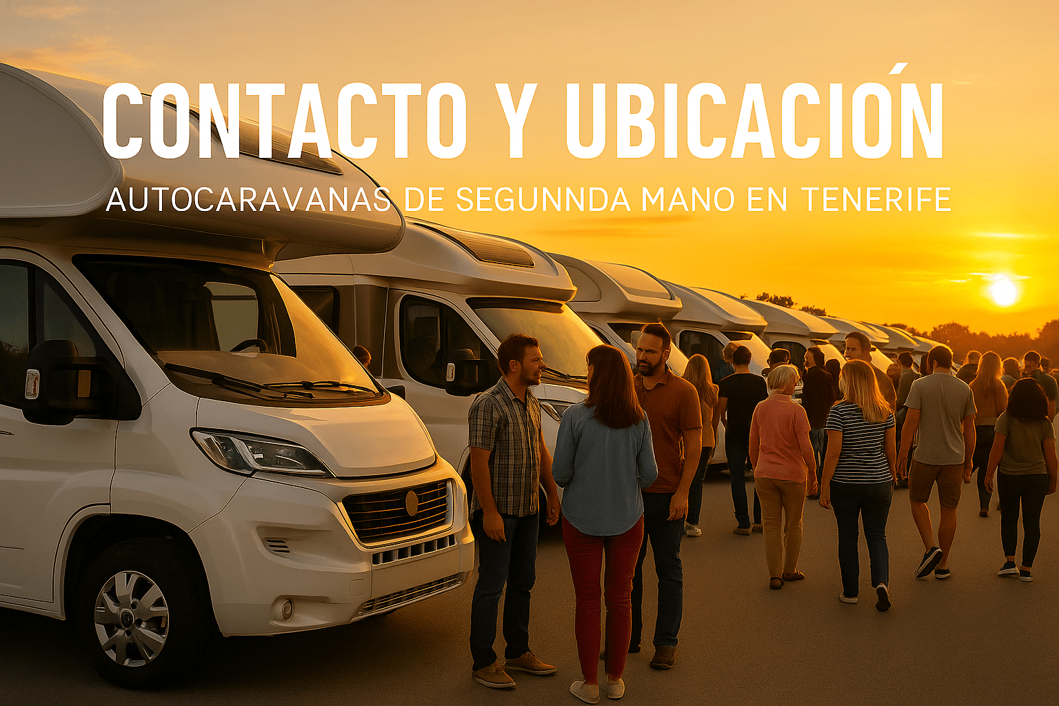 Contacto y ubicación Autocaravanas de segunda mano en Tenerife sur